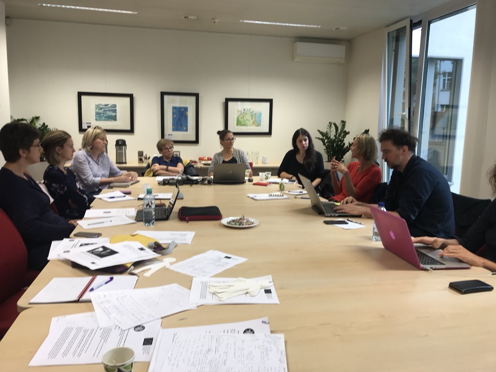 siobhanmc74's tweet photo. Really successful meeting in Brussels discussing participatory methods of researching sensitive topics with children. Thanks to all our partners for their invaluable input @ChildRightsQUB @KeKivzw @LINCriminology @NicolaCarr @IncludeYouth @NicolaCarr @roth_mari @BIM_Vienna &amp; HSRM https://t.co/VVLa96pPBl