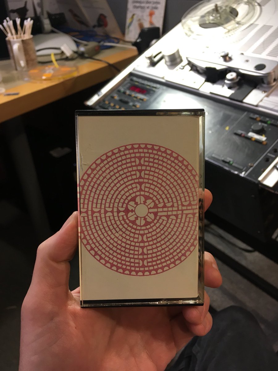 abbythomdotcom's tweet photo. ton of great tapes coming in as part of the Hugh Davies collection, Terry Fox’s composition for 11 cats a highlight today #TapeboxTuesday https://t.co/2s0qvvVOls