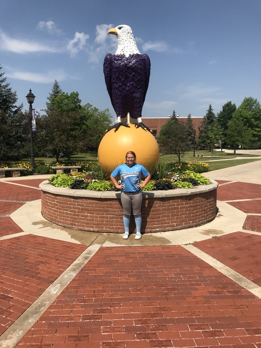 Hstruckman's tweet photo. Very excited to announce that I will be furthering my academic and athletic career at Ashland University! Go eagles!🦅💜💛 https://t.co/2hsGfIb0ry