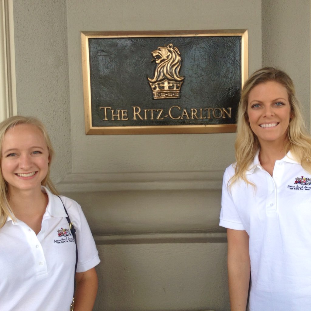 Sitters In A Second, Inc. is now available at the <a href="/RitzCarlton/">The Ritz-Carlton</a> #Naples &amp; the #RitzCarlton  #Golf Resort &amp; #Spa, Naples! Photo of Naples sitters Maria &amp; Meredith. Book your professionally screened sitter today! sittersinasecond.com #SittersInASecond