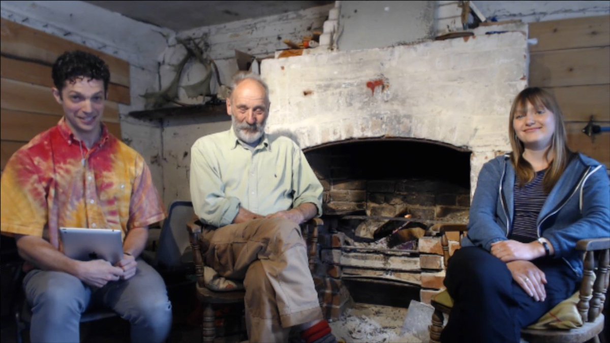 MERLlife's tweet photo. Thank you for baring with us folks. The full interview with collier Alan Waters and his apprentice-for-a-day @MyahM_D will be stitched together and ready for you to watch in the next few days. You won't want to miss the charcoals of wisdom formed by this furnace of discussion! https://t.co/CbDfb3lIv5