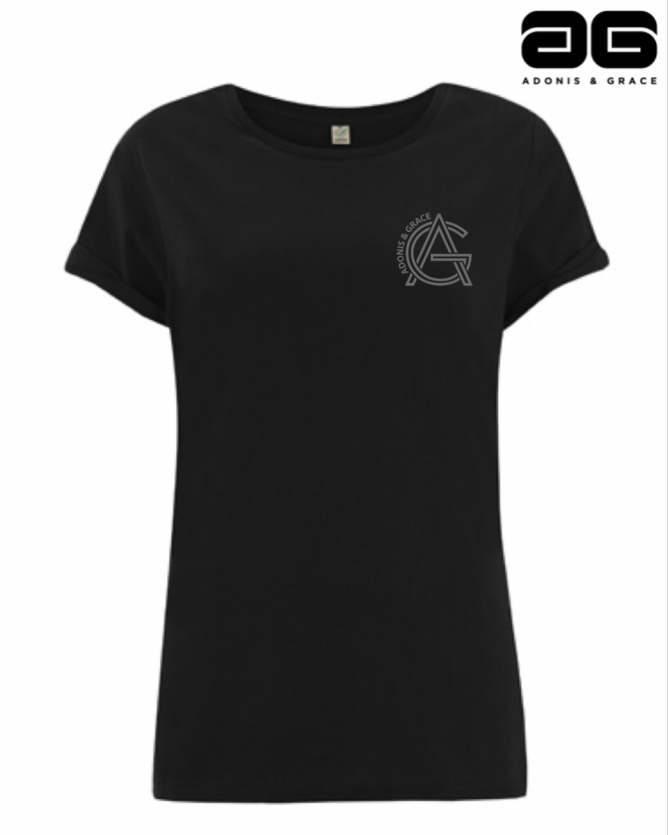 AdonisandGrace's tweet photo. Ladies Adonis and Grace Summer T-Shirts. With turn up sleeves, these tees are great for your summer holiday or simply going to the gym. ONLY £18.00 with 10% off code ''FB10''. #Adonisandgrace, #ladiesfashion https://t.co/JRZZLmYlu4