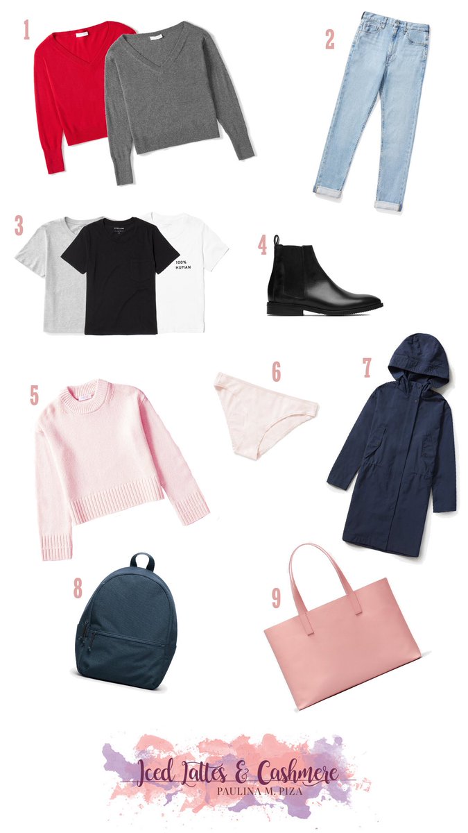 All of my favorite basic pieces from <a href="/Everlane/">EVERLANE</a> are up on the blog today! 😊 icedlattesandcashmere.com/index.php/2018…