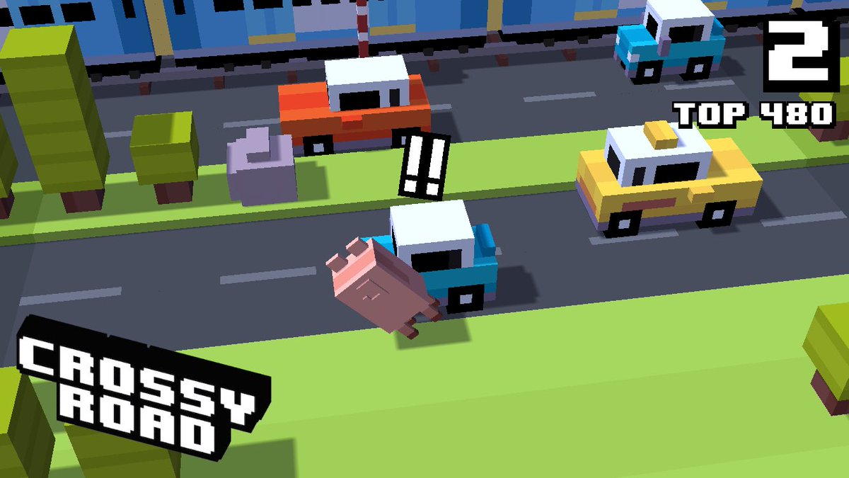 BrianScurr's tweet photo. 2 on #crossyroad. My top is 480. https://t.co/eEbgd05GVS https://t.co/DBTghKZrha
