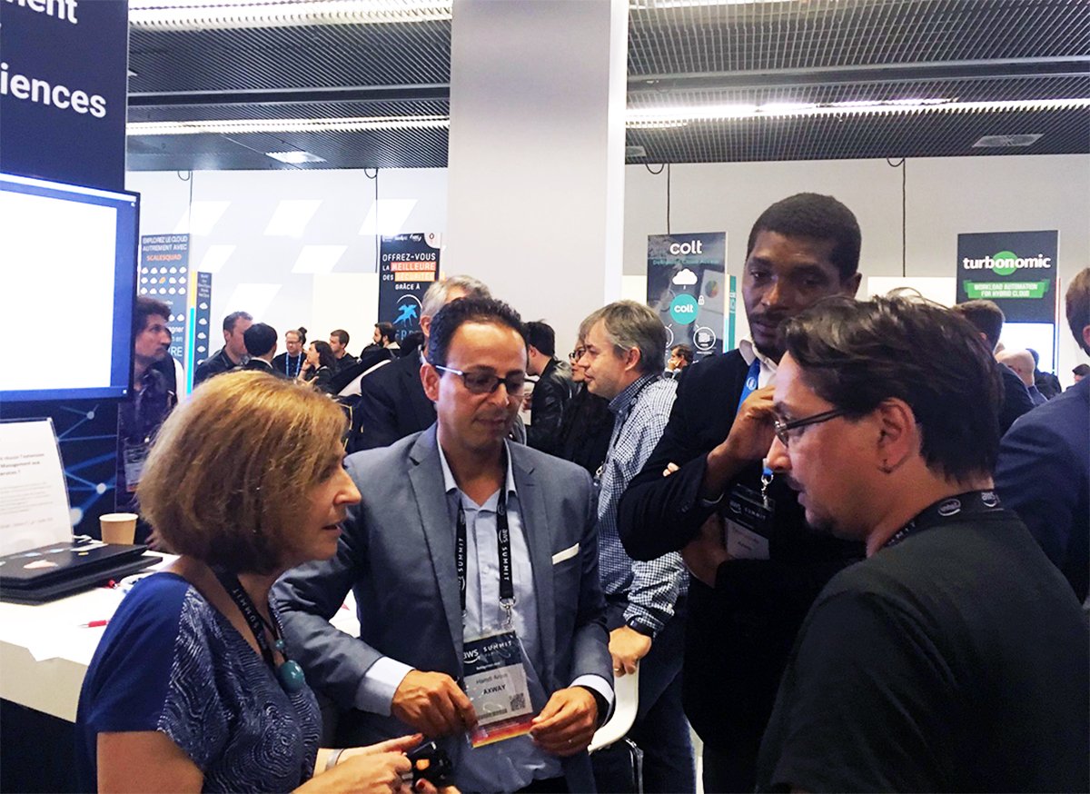 Axway's tweet image. The Axway digital experts are at the #AWSSummit2018 in Paris!
Come join in the conversations with @AxwayFrance at booth B14.
Axway is proud to be a #AWSAdvancedPartner.
#DigitalTransformation