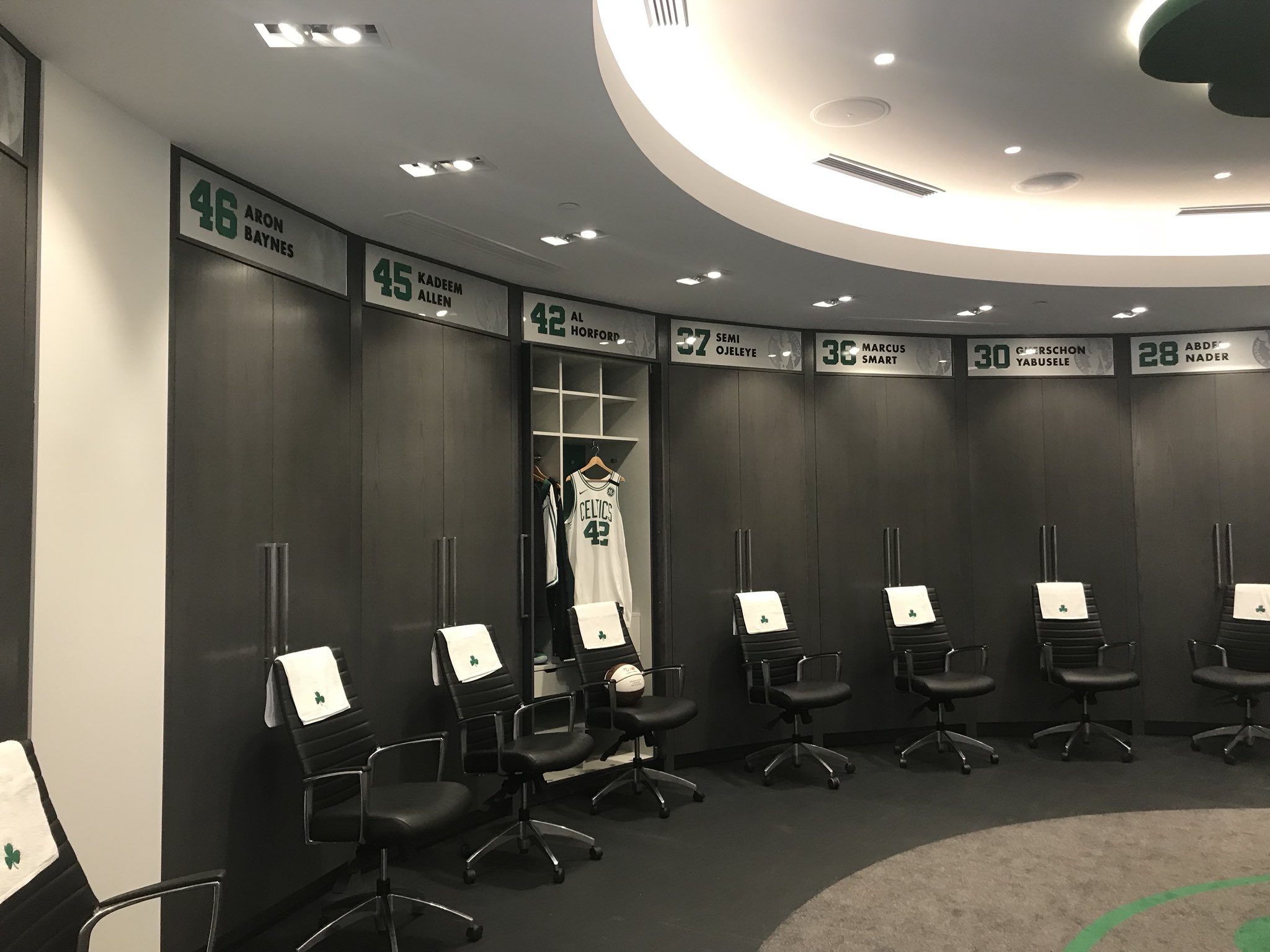 Boston Celtics on X: Locker room setup ✓  / X