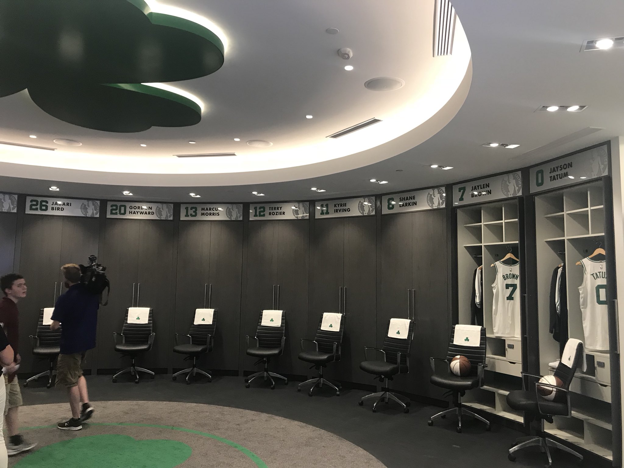 Inside the Celtics Locker Room - Boston Celtics History