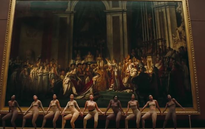 TuesdayFilmCo's tweet photo. We don’t know what Jacques-Louis David would have said if he’d been alive to see @beyonce dancing in front of his #CoronationofNapoleon but we think it’s #genius . #longlivequeenbey

@museelouvre #jayz #thecarters #apeshit #everythingislove #arthistory #subversive https://t.co/Okozvh59jp