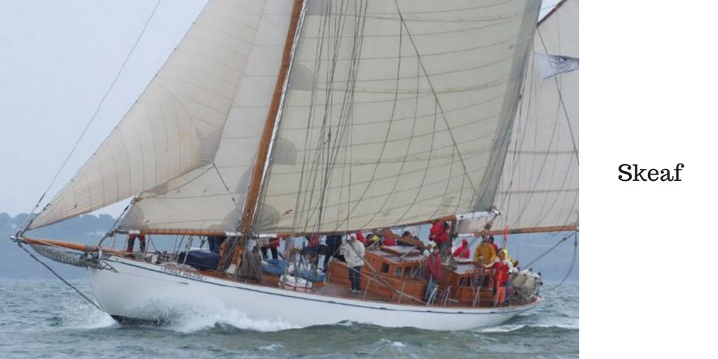 FalClassics's tweet photo. Delighted to welcome 'Skeaf' this weekend from Falmouth's twin town Douarnenez, France.
'Skeaf' is representing the upcoming maritime festival @TempsfeteDz(25th - 29th July 2018).
For more info on all the participating boats, visit:
https://t.co/aQnxcGyTd3 #falmouthclassics2018 https://t.co/NE482TiBmB