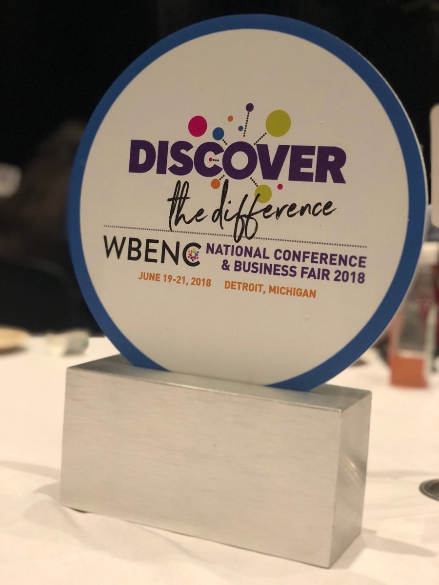 At the kickoff lunch at #WBENCconf in Detroit. Inspiring to see so many women coming together to support each other in the success of our businesses. <a href="/WBENCLive/">WBENCLive</a>