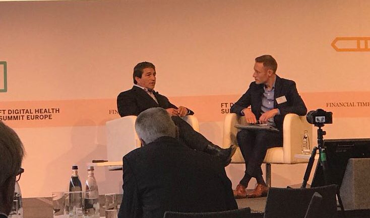 NanoVisionIO's tweet image. Nano Vision's CEO, @SPapermaster gave a keynote interview at the Financial Times Digital Health Summit in Berlin today, moderated by @FT's @bydavidcrow #FTDigHealth