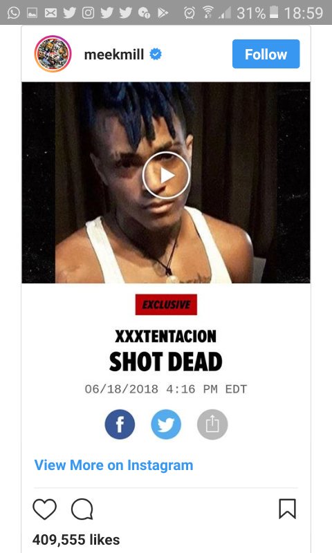 SnazzyRsa's tweet photo. #RIPXXXTentacion https://t.co/jgsbzpAXhK