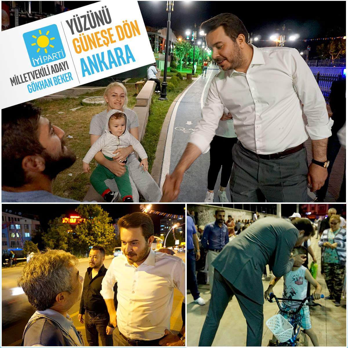 GokhanBeker's tweet photo. Halkımız artık geleceğe kaygıyla değil umut dolu bakıyor. 24 Haziran hepimize çok İYİ gelecek.
#YüzünüGüneşeDönTürkiye https://t.co/n70dccR5KU