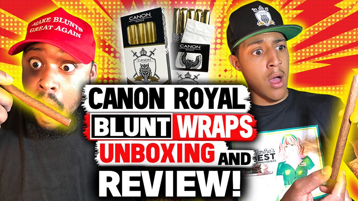 Cannasseur Council reviews Canon Royal Blunt Wraps making an exquisite video - wp.me/p8YJil-9e #WeedRobo $KPD