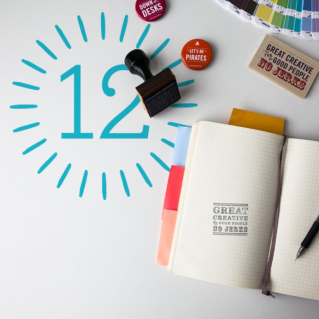 CELEBRATION // We're 12 today. And that makes us pretty happy.  flip-side.ca/blog #HappyBirthday