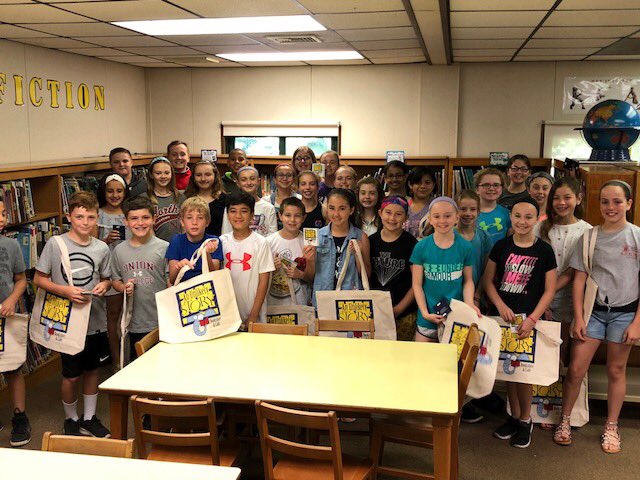 John D. Quinn (@108rooseveltave) on Twitter photo Special Thanks to these 5th graders for helping kids to read all year in the Morning Reading Program! Enjoy your @unlikely__story swag 😀👍@thebeach00 <a href="/en_el_o/">natalie</a> <a href="/JenniferMarcou3/">Jennifer Marcoullier</a> <a href="/NAPublicSchools/">North Attleborough Public Schools</a> Special Thanks to these 5th graders for helping kids to read all year in the Morning Reading Program! Enjoy your @unlikely__story swag 😀👍@thebeach00 <a href="/en_el_o/">natalie</a> <a href="/JenniferMarcou3/">Jennifer Marcoullier</a> <a href="/NAPublicSchools/">North Attleborough Public Schools</a>