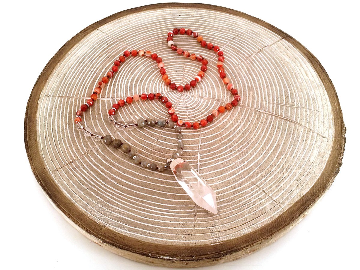 Mindful_Methods's tweet image. Banded Agate, Labradorite + Crystal Quartz Pendant Necklace tuppu.net/d697b0e8 #MindfulMethodsShop #mindful #Etsy #Labradorite
