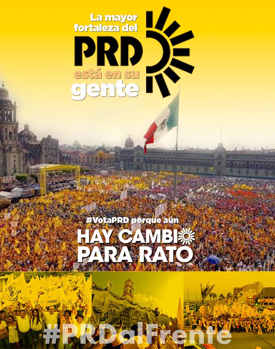 PRD_Ver's tweet photo. Nuestra fortaleza está en responder a la confianza de #Veracruz y lograr que el sol brille para todas y todos por igual. ¡Con el @PRD_Ver #HayCambioParaRato! https://t.co/KXGvmRXAWn