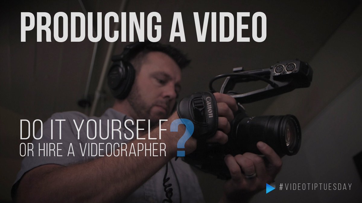 focusfactoryvid's tweet photo. Hire a videographer or DIY? Here's one consideration to help you make a decision. 

Budget: a videographer will produce a more effective &amp; better quality video, but will cost $1,000+ depending on your needs and expectations.

#videotip #pittsburghvideographer #pittsburghbusiness https://t.co/fIxDCwS0EB