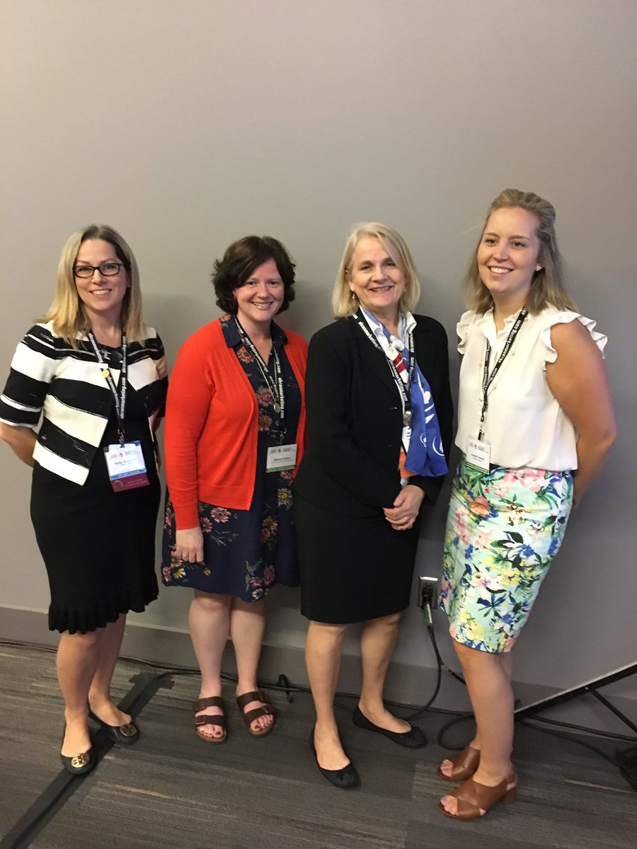 KareyShu's tweet photo. So privileged to have worked with these amazing nurse leaders &amp; grateful for their panel presentation on @canadanurses #ChoosingWisely lists. Want to learn more? Visit CNA's booth for copies of the lists! #CNAYOW18 #ItStartsWithNursing https://t.co/UGXWzIIpkD