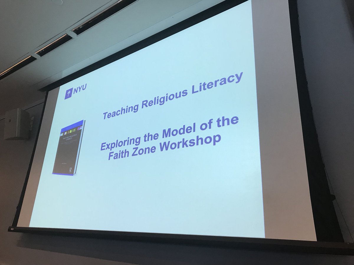 NYUGSL's tweet photo. This afternoon our own @EnnisAriel will discuss how to bring #FaithZone to your campus. #spiritualdiversitynyu #religiousliteracy https://t.co/Yjc5YH8ed7