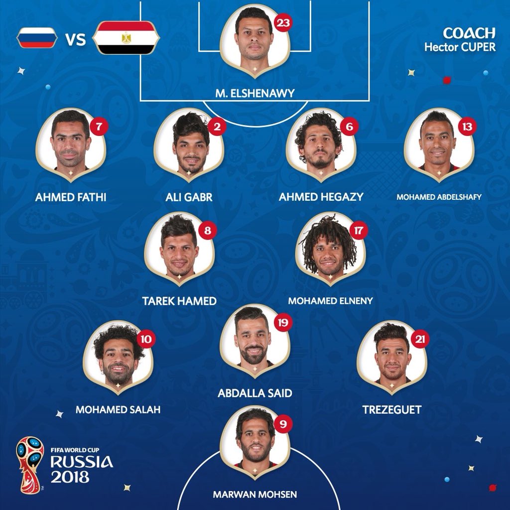 تشكيلة منتخبي مصر أمام روسيا الرسمية في كأس العالم2018 DgEl-gxWkAAK_Yz