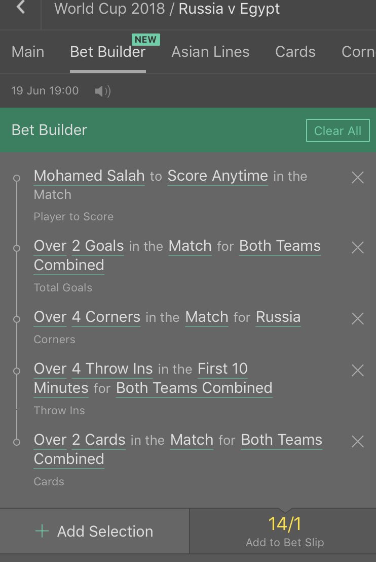 WorldClassTipp's tweet image. Anyone with bet365 give this a go!