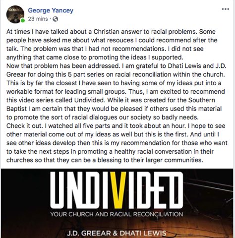 Excited to see this review of Undivided from George Yancy, author of Beyond Racial Gridlock. To view the 5-part series visit undivided.net
