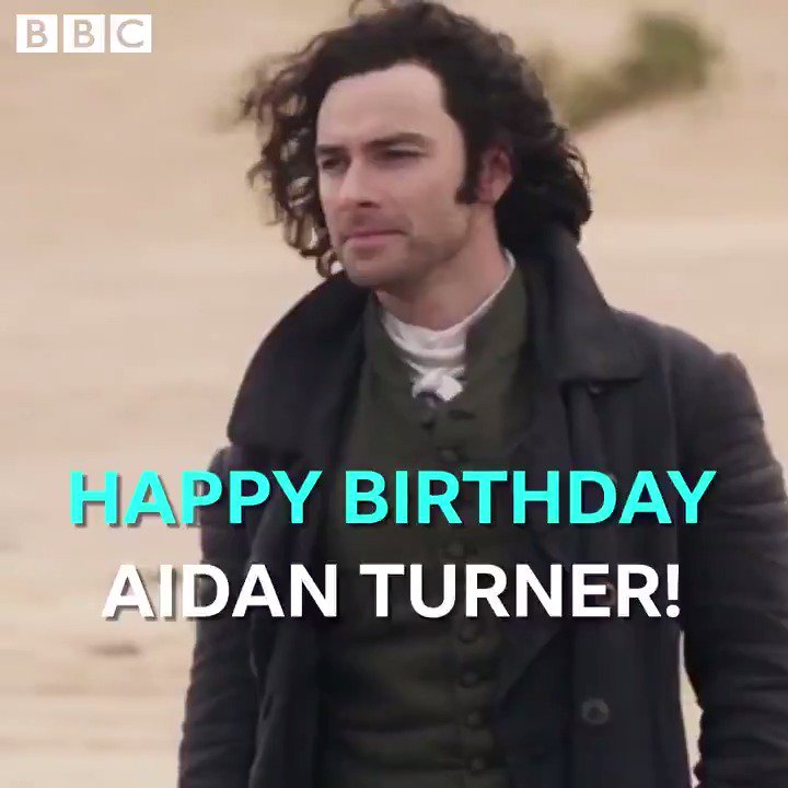 Happy birthday to Aidan Turner! 