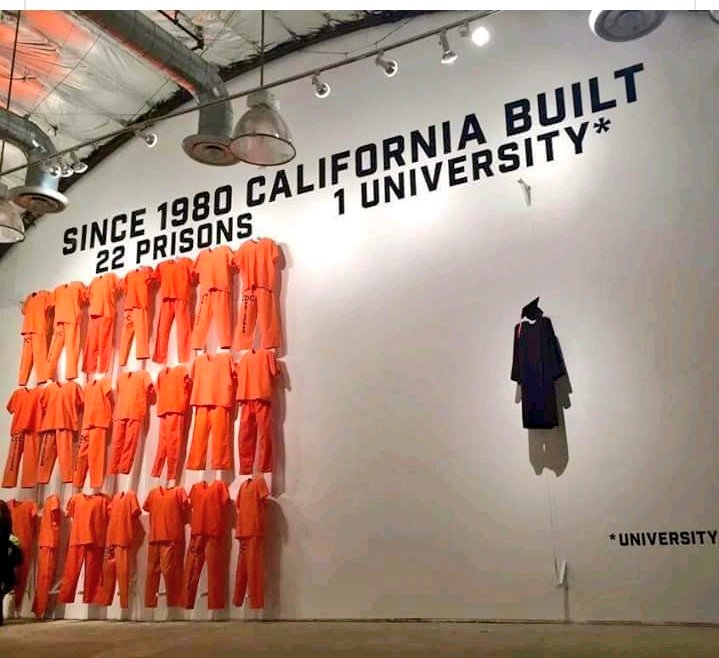 APOrganicsOC's tweet photo. #prisonreform #noprivateprisons #BigBusiness #wrong #rehabilitation #Education #SadButTrue https://t.co/hlTFWoy4VZ