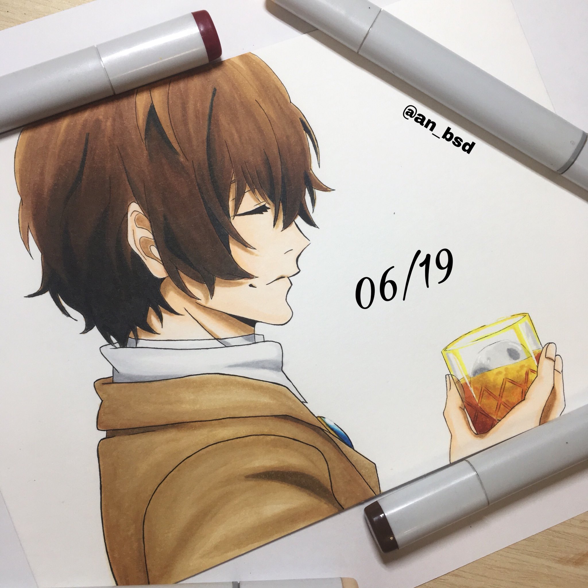 An 06 19 Happy Birthday 文豪ストレイドッグス 太宰治 Deadapple Bungoustraydogs Dazai Osamudazai 太宰治誕生日 Portmafia T Co Qhgjzi0w7m Twitter