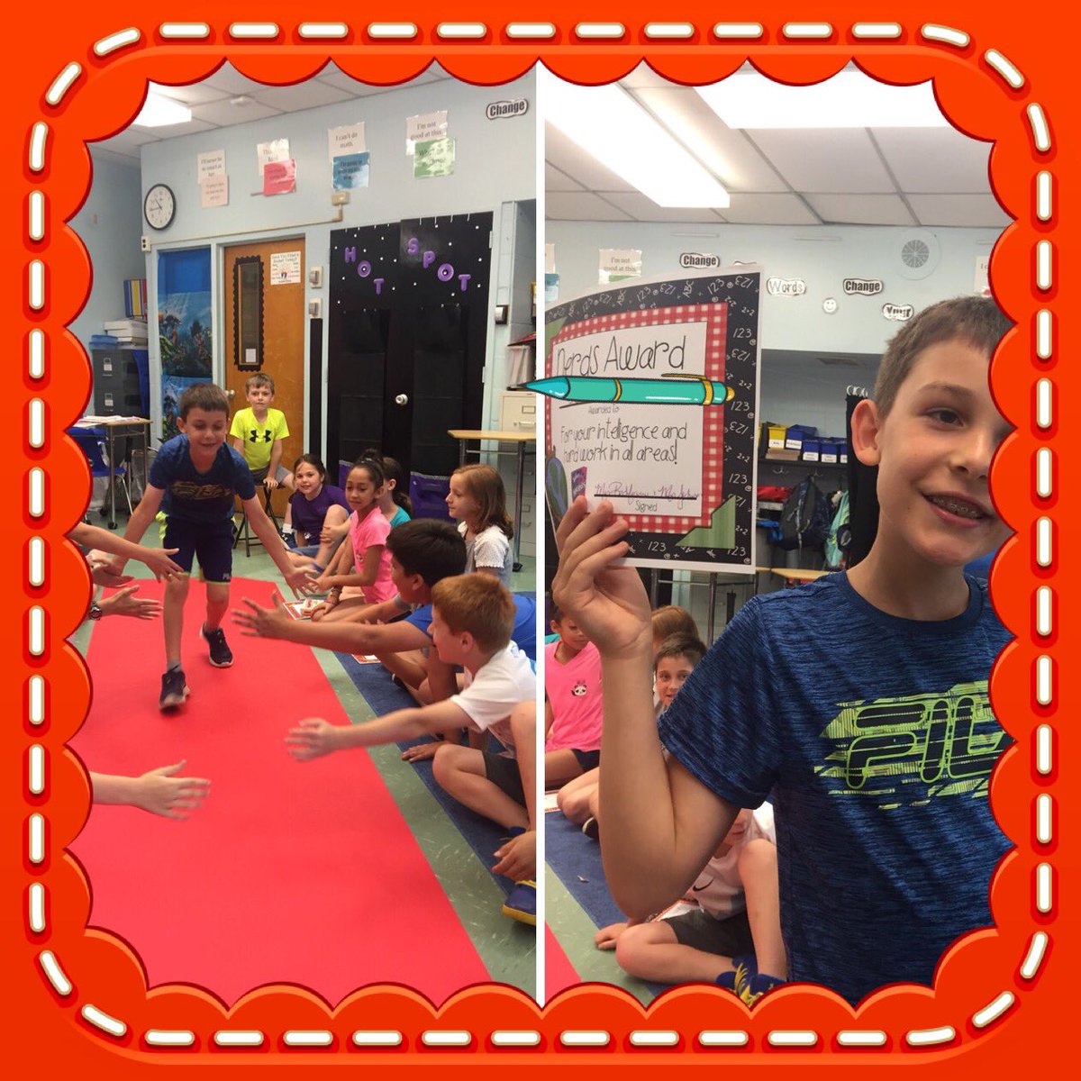 Room12Family's tweet photo. Room 12 Family 2017-2018 Candy Awards #room12familyrocks #takingcandyhome #noteatingatschool https://t.co/3gnLfq4L80