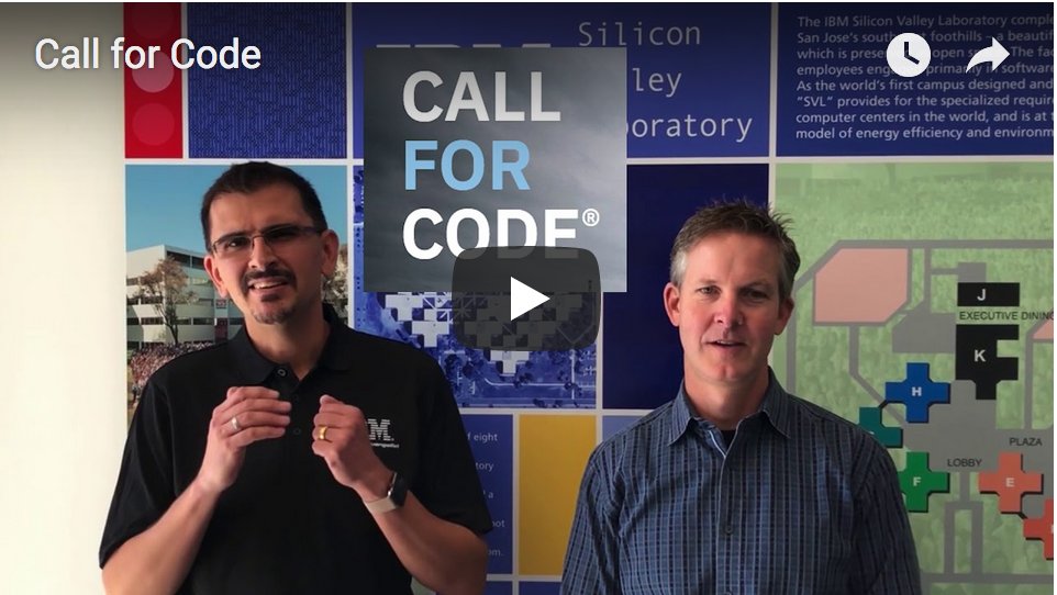 Wolf_Pack_Live's tweet photo. What is the Global #CallforCode about and how can you make a difference? Watch @vlad_stoj and @chrisrimer, two of the leadership group supporting the #IBMWolfPack, give it to you straight, in less then 90 seconds. Watch and act!
https://t.co/JFkhdkY15M https://t.co/SagUOPy5g7