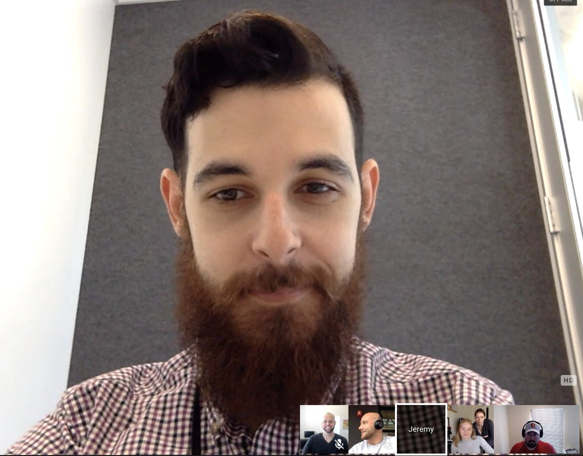 Brocco's tweet image. About to start @AngularAir to talk to @jelbourn about the #AngularCDK tune in to check it out! youtu.be/b04UeKOcqCE