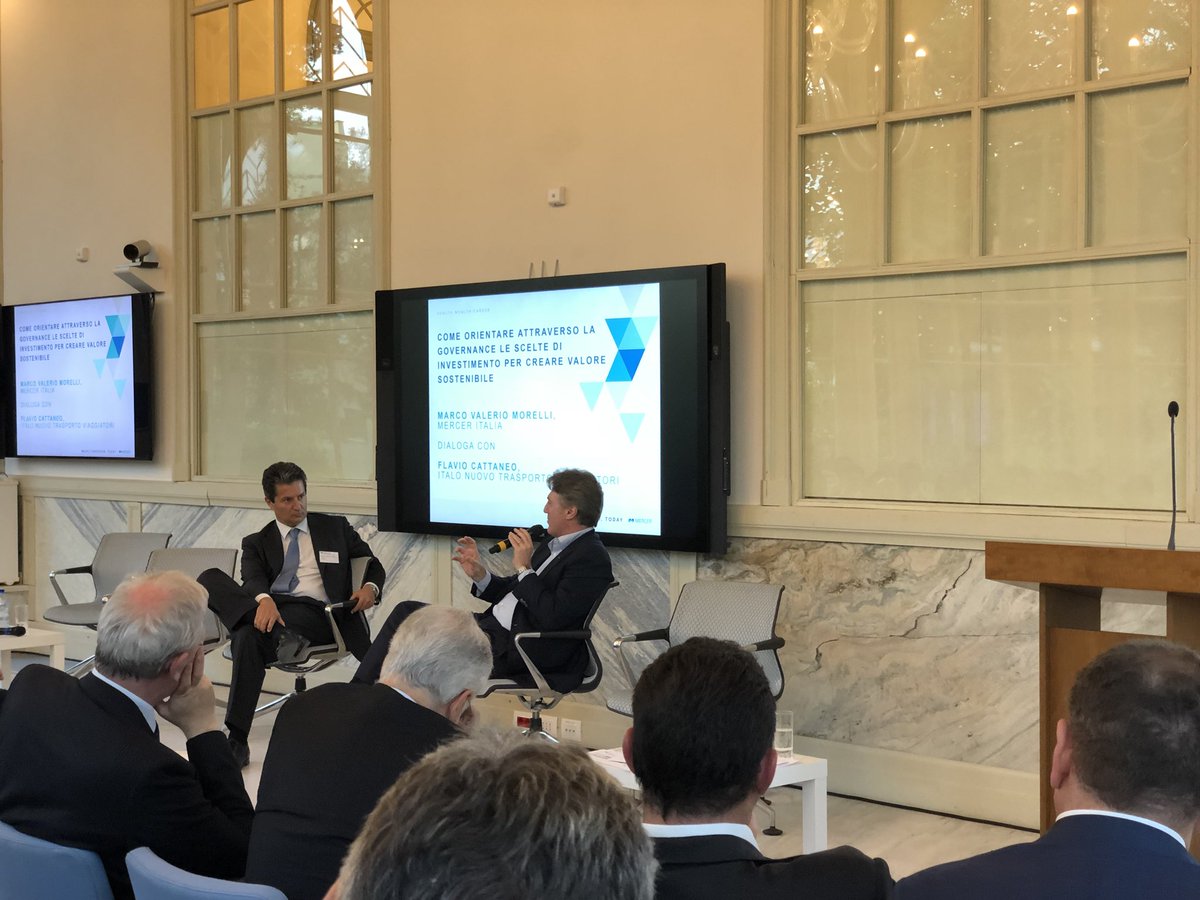 RMagnifico's tweet image. Al #leadership talk di @MercerItaly con #FlavioCattaneo: l’imprenditore ha capacità di visione contro-intuitiva! #valuecreation #exit #NTV @LVentureGroup