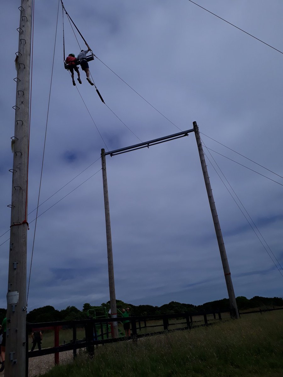NWSnl_Trips's tweet photo. #NLTrips #NLForm2 Highlights from the Isle of Wight, Day 2. The 3G Swing, volleyball, team-work and rock-climbing. https://t.co/8B1q3rvEz0