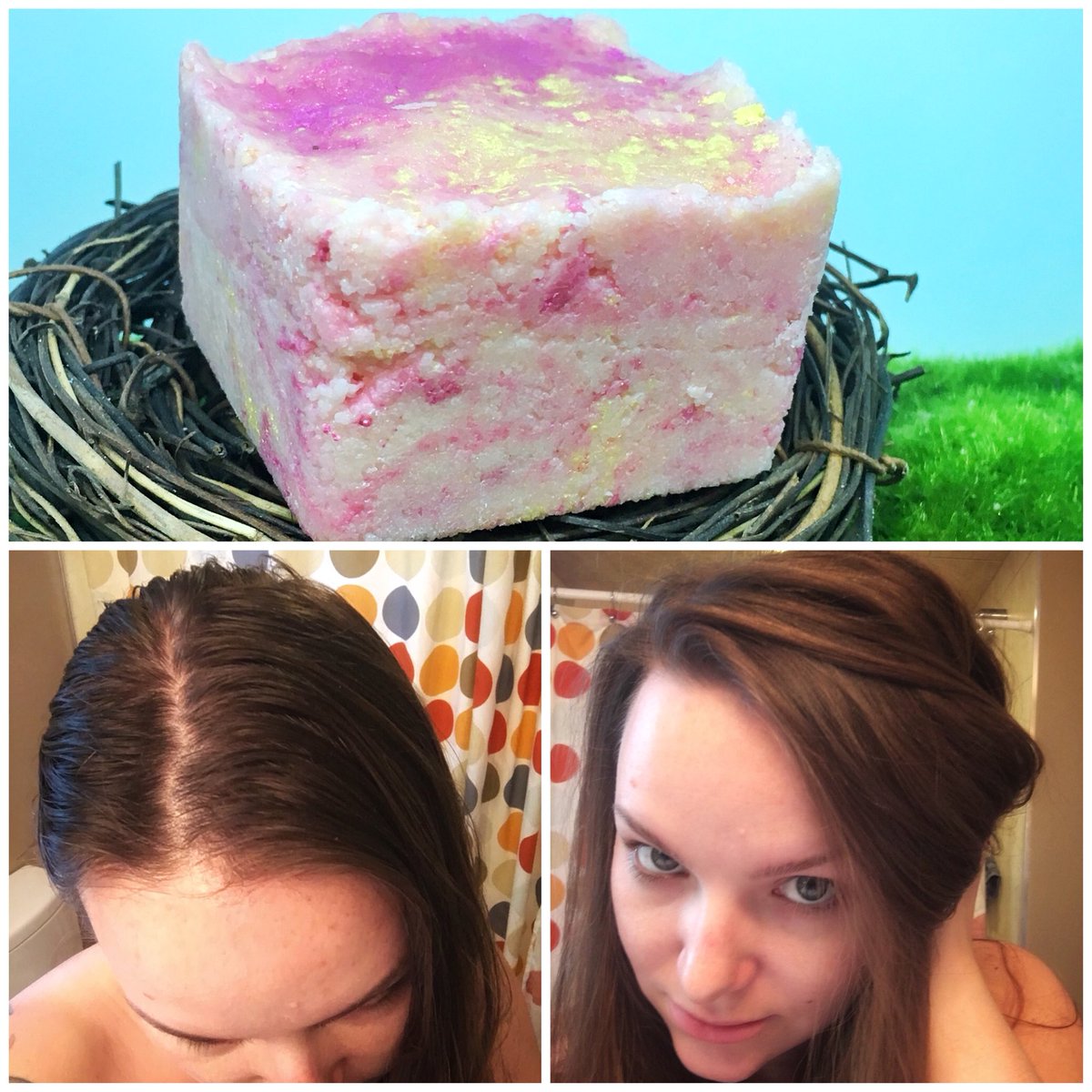 MagpieBath's tweet photo. Finally got around to testing the new shampoo bars, and I have to say, I am in LOVE. I will be offering sample sizes for $1 each, and of you love it, bring the tag back for $1 off a full sized! https://t.co/7N4VXoZc0H