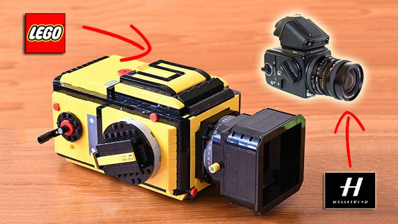 MaxiGadget on X: Voici la Réplique LEGO de l'Appareil Photo Hasselblad  503CX  #camera #photo #geek #lego #DIY #toys #jouets  #hasselblad  / X