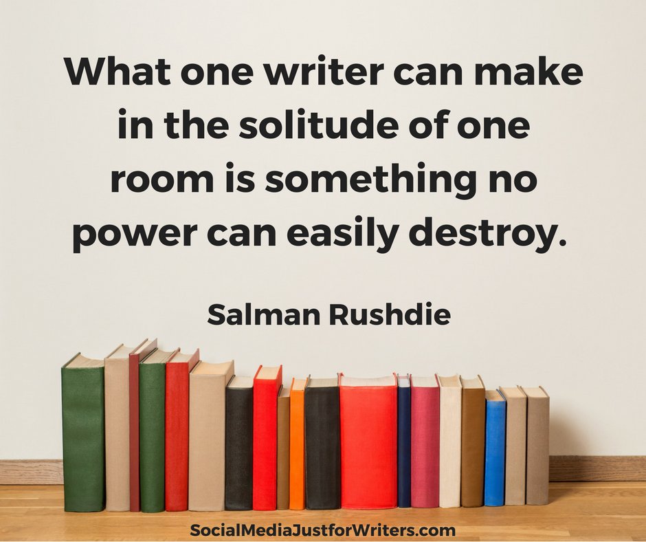 CaballoFrances's tweet image. "What one writer can make in the solitude ... " #writing #quote