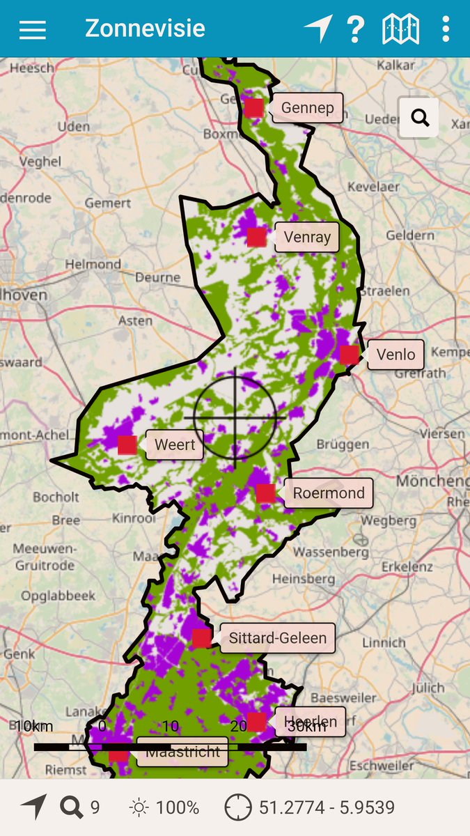 #Zonnevisie kaart van <a href="/NMFLimburg/">NMFLimburg</a> nu beschikbaar op app #Tijdreizen in <a href="/limburg/">Provincie Limburg</a> . #TRINL vind je in de Play Store: tinyurl.com/qbp5x7v &amp; App Store: appsto.re/nl/eGBm3.i
