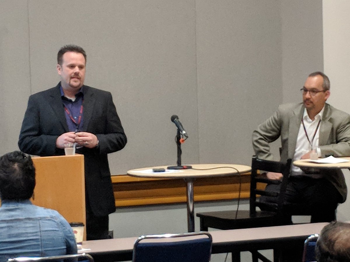 SIMPortland's tweet photo. #PTLS2018: IT as a Value Creator by @abelietz of @KinderCare https://t.co/mQDeM7bKJ0