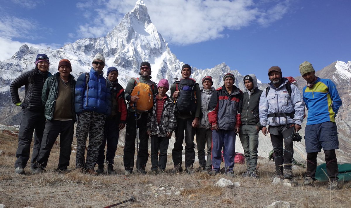 A journey I recall not only for the jagged pieces of crumbling ice, the ascents, and river, but for the incredible team that was so much a part of our month long expedition. remotelands.com/travelogues/ga…. #ganges #himalayas #mountains #gangotri #glacier