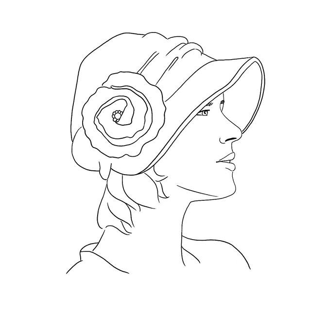 AnnaStriberger's tweet photo. Sketching the outlines of a 1920s inspired portrait. I love drawing clothes and accessories from the late 19th to early 20th century. I should really do more of this I think 😊 
#1920s #20thcentury #portraitSketching the outlines of a 1920s inspired portrait. I love drawing c… https://t.co/K9OlO1ItU4