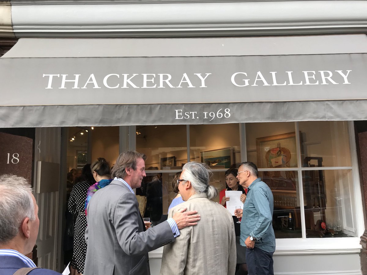 etspr's tweet image. Great evening @thackeraygall Happy 50th Birthday! A great collection of works.