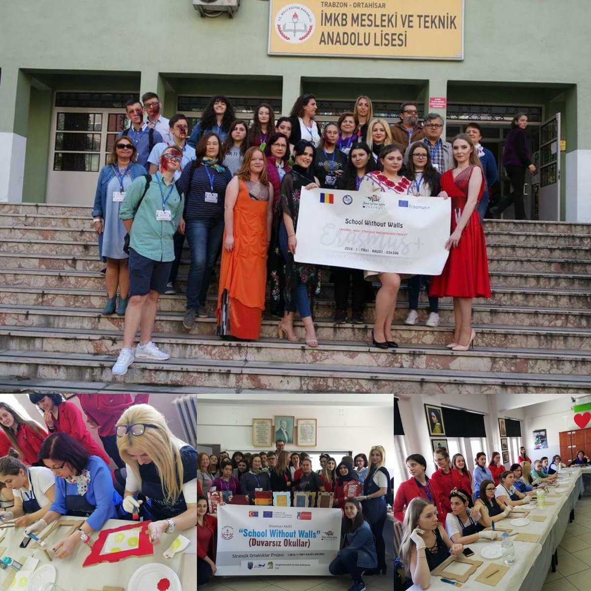 #farkliyizogretmeniz <a href="/TrabzonMEM/">Trabzon İl Milli Eğitim Müdürlüğü</a> olarak #DuvarsızOkullar dedik ve Erasmus+ projemiz kapsamında öğrencilerimize eğitimin eğlenceli yüzünü göstererek okula bağlılığını arttırdık..
