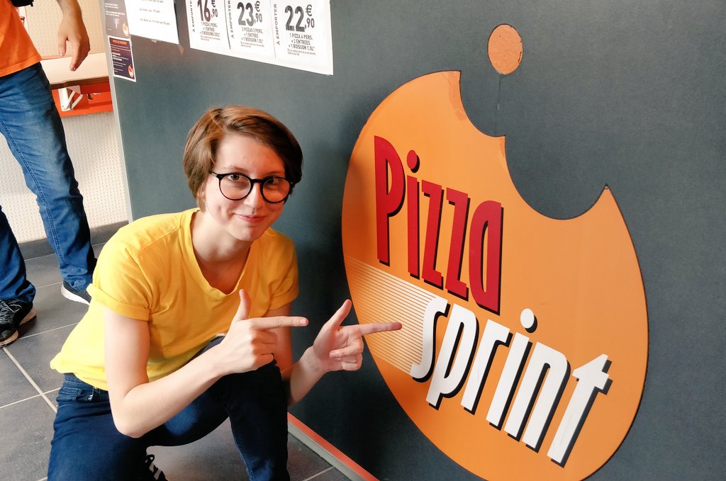 Sponsorisées par Pizza Sprint 🍕 #HACKACON404