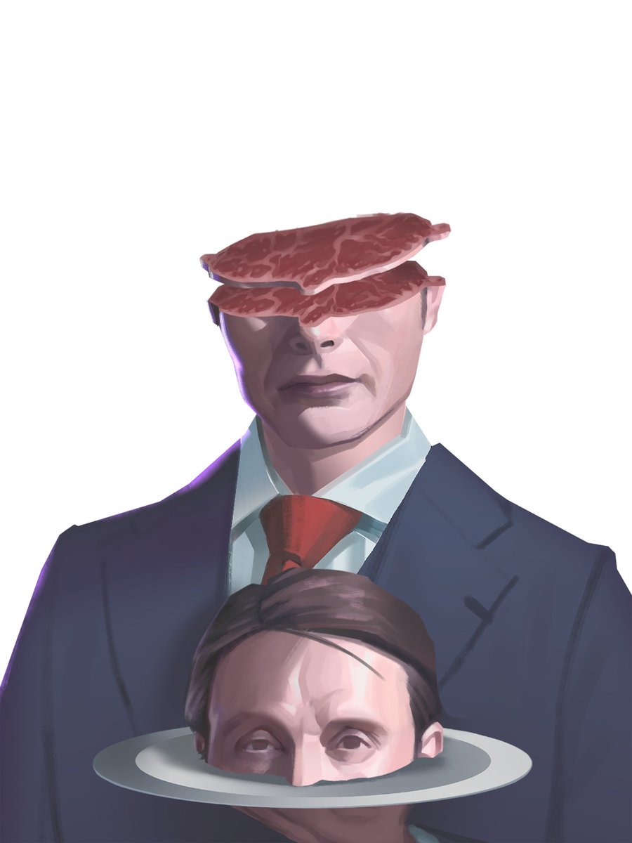 Sketches from yesterday's #Hannibal fanart! I'm a fresh #fannibal ? 