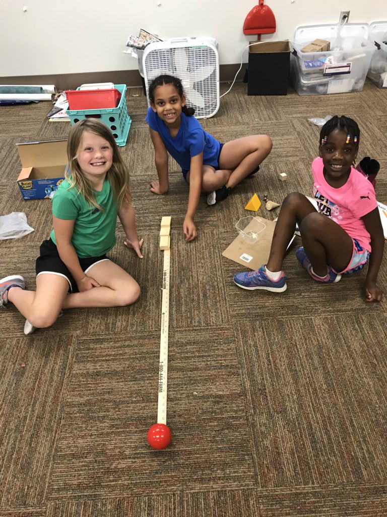 Mrs_Hoglund's tweet photo. Making chain reactions out of common classroom materials. Their creativity amazes me! #SJSDProud #creativityatwork #InnovatorsMindset #oggrizzlies #ellisonrocks https://t.co/HJnJwJZ3Pl