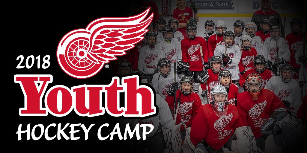 DetroitRedWings's tweet photo. Limited spots remain for the first #RedWings Youth Hockey Camp in the @BELFORGroup Training Center at @LCArena_Detroit! #ForTheKids #DRWYC
Register now! --> https://t.co/cZ4xq4fUZe https://t.co/u8ipA6Bndg