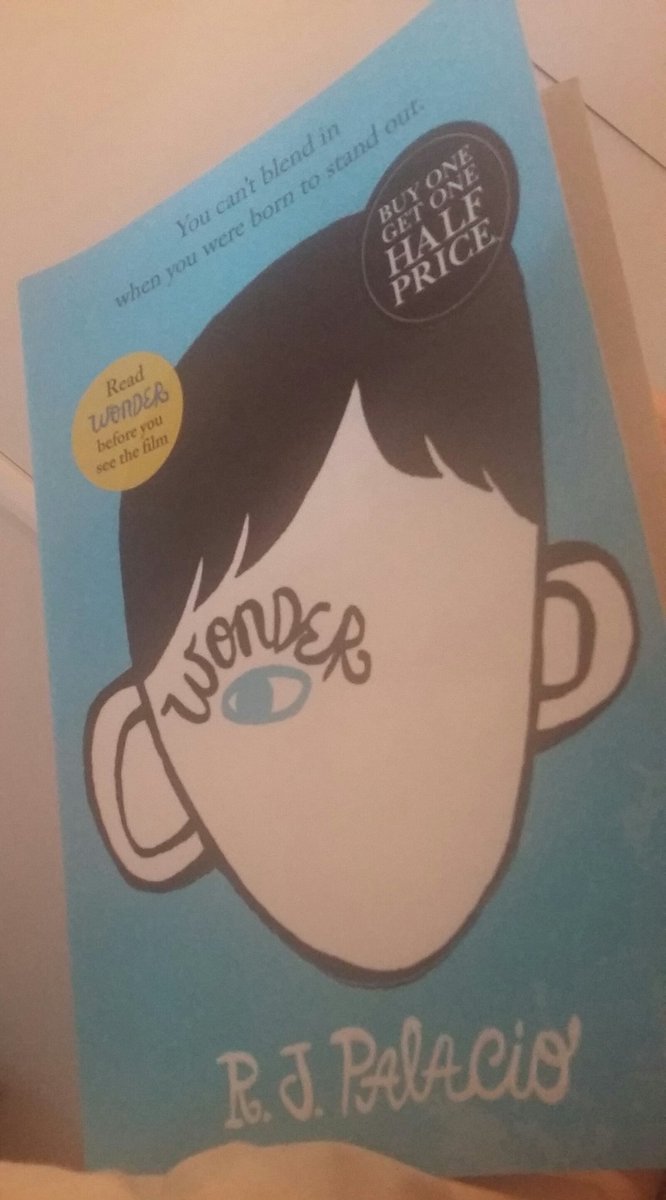 Paynie3's tweet photo. Reading this #Wonder https://t.co/zP4e65RcrF
